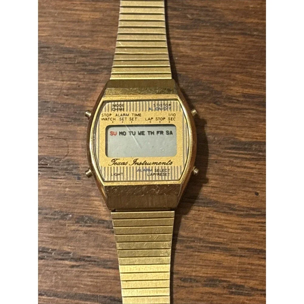Vintage Estate Armitron Chrono Alarm Digital Watch For Parts or Repair